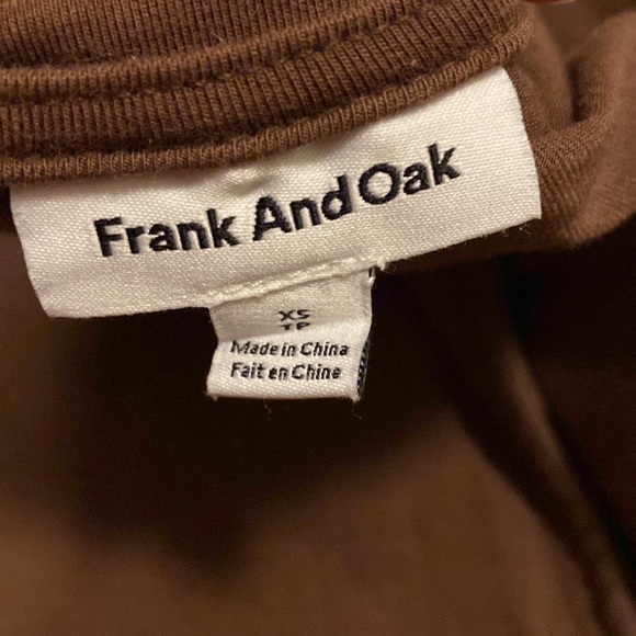 Frank & Oak long sleeve wrap top - Picture 3 of 5